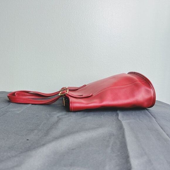 NEW! Coach vintage Legacy Large Shopper in Red 9090 - Picture 5 of 12
